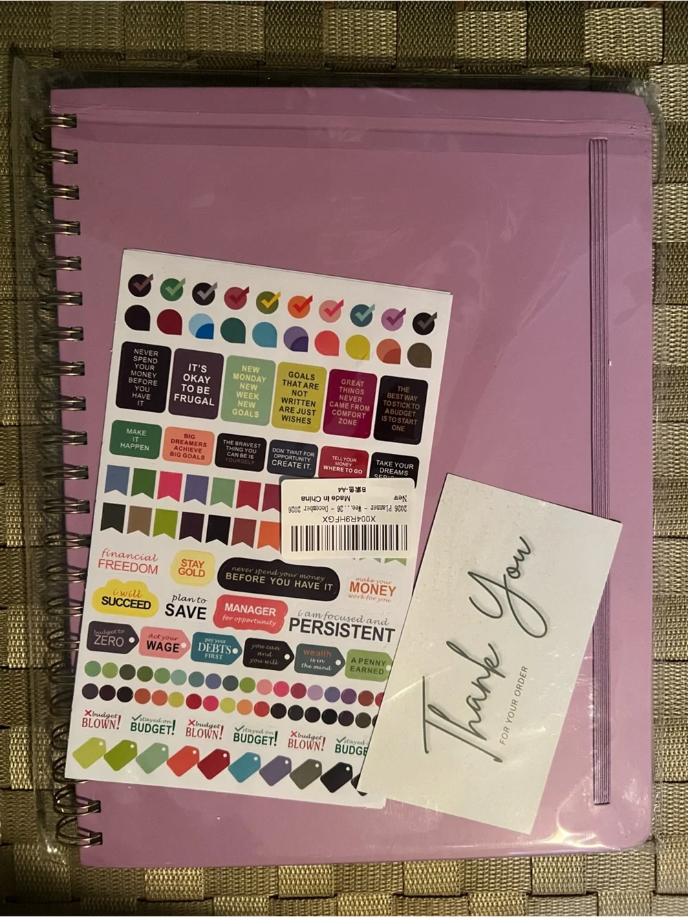 Lilac 2026 Planner